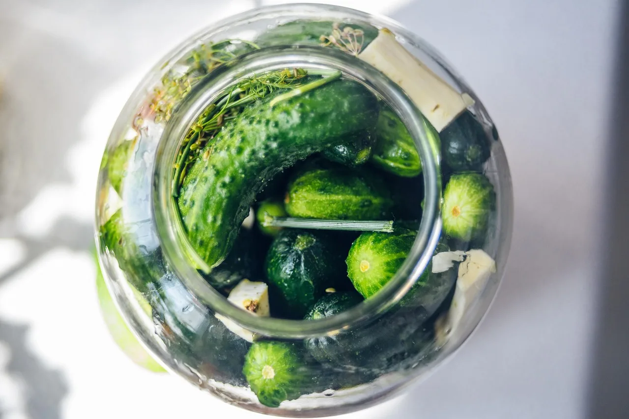 pickled cucumbers, silage, cucumber, cucumber green, cucumbers in a jar, organic cucumbers, cucumbers with horseradish, dill, jar, snack, vegetables, cucumbers, vitamins, closeup, food, fresh, bokeh, healthy, organic, diet. Acidified foods scheduled process: what a US specialty food maker files with FDA