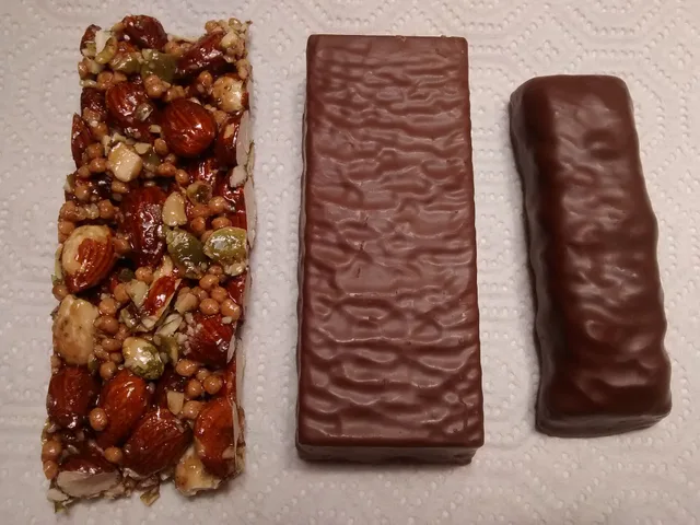 Left: STRONG & KIND Hickory smoked almond protein bar made by Kind (company) Center: Clif Chocolate Mint Builder's Bar made by Clif Bar & Company Right: LUNA Protein Mint Chocolate Chip bar made by Clif Bar & Company. Where specialty food demand is heading in 2027